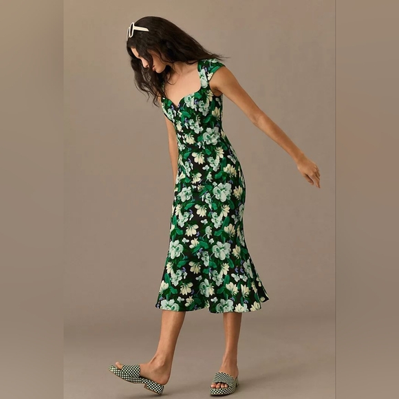 NWOT  Cecily Fit & Flare Sweetheart Dress by Maeve, Size L - Picture 2 of 6